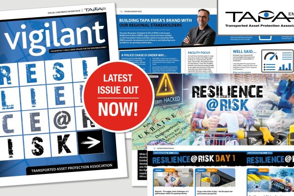 Welcome to the Special Amsterdam Conference Review Edition of TAPA EMEA’s Vigilant e-Magazine