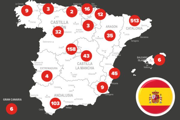 Spain Breaks 1000 Barrier