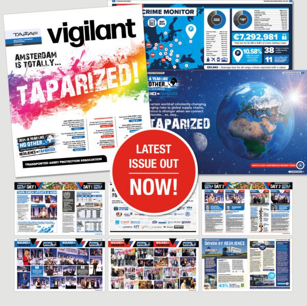 The 2024 Annual Conference Review Edition of TAPA EMEA’s Vigilant e-Magazine is out now.